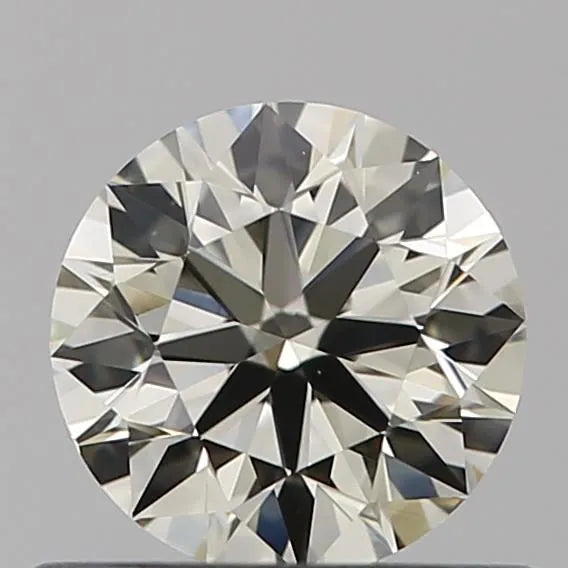 0.50ct Round Natural Diamond (Colour J, Clarity VVS2, Cut EX, IGI Certified)