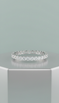 Platinum Pavé Eternity Band